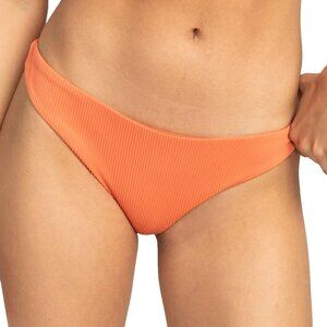 ROXY Women's Love the Baja Bikini Bottoms, Apricot Brandy, Sz. L